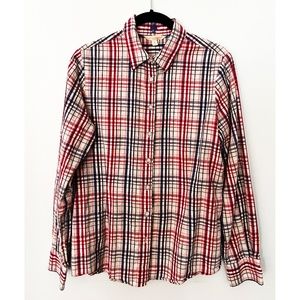 Classic Fit Plaid Shirt